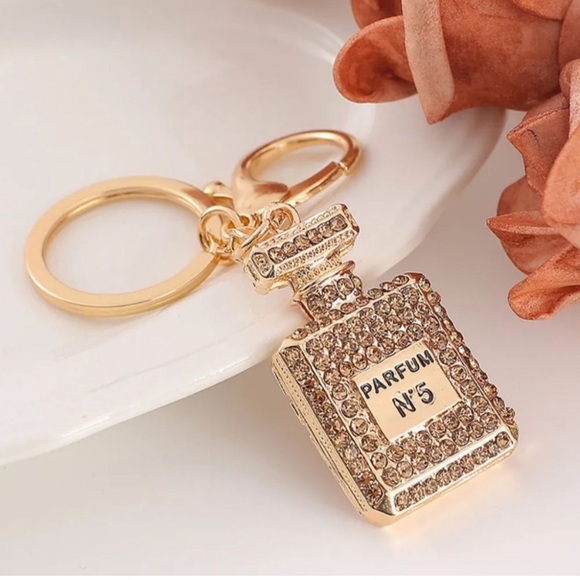 Accessories - PERFUME BOTTLE KEYCHAIN NEW